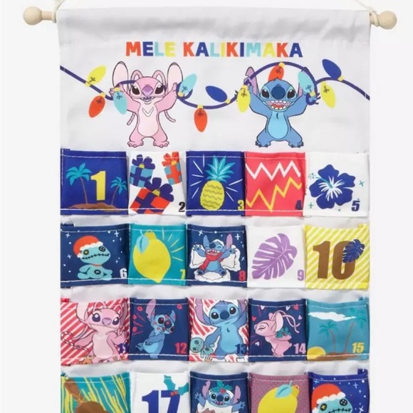 Disney Lilo & Stitch Pocket Advent Calendar Christmas - Picture 2 of 2